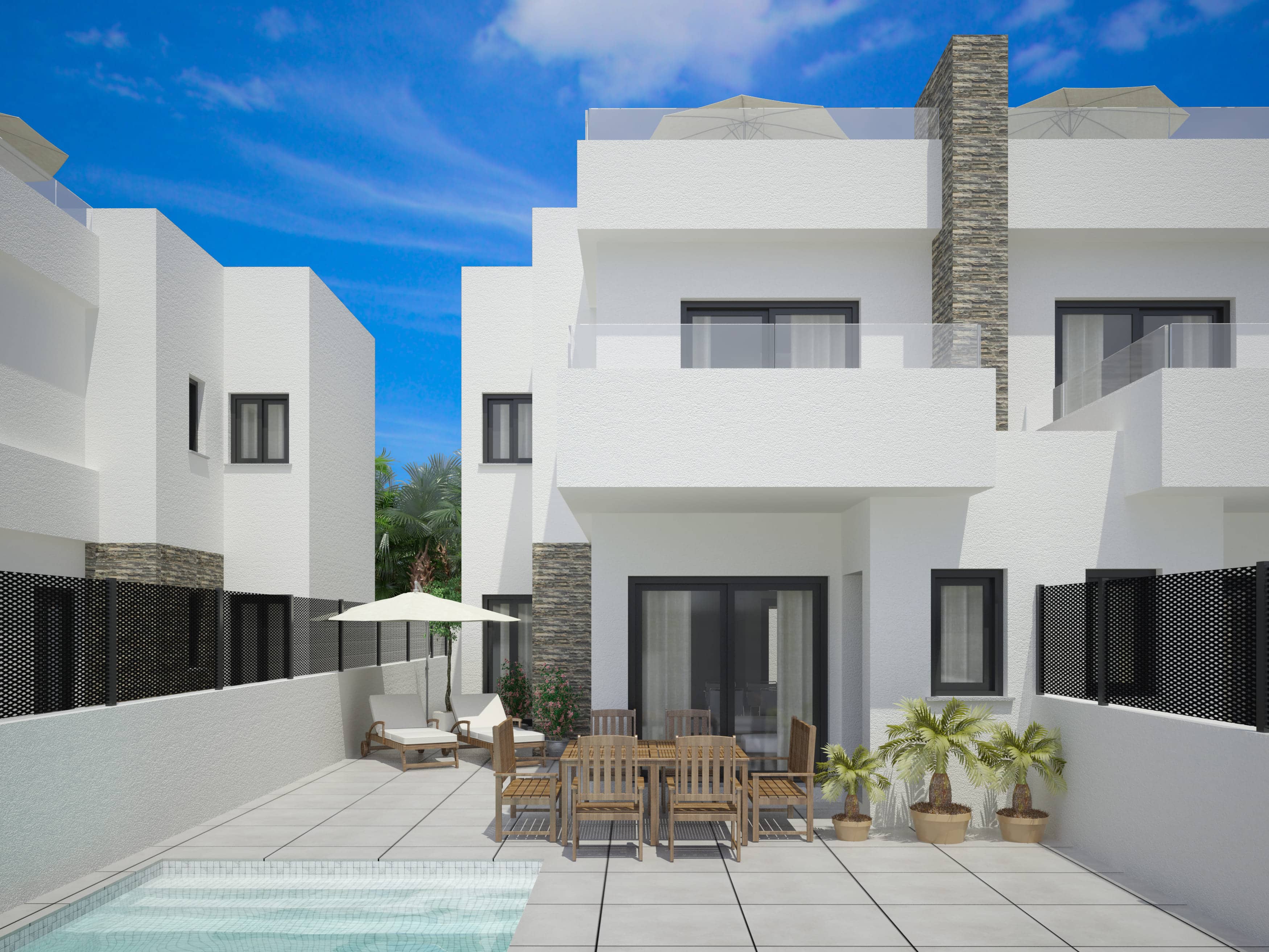 Casas Blancas Duo view 2