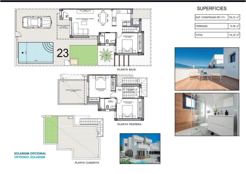Casas Blancas Duo - Floor Plans