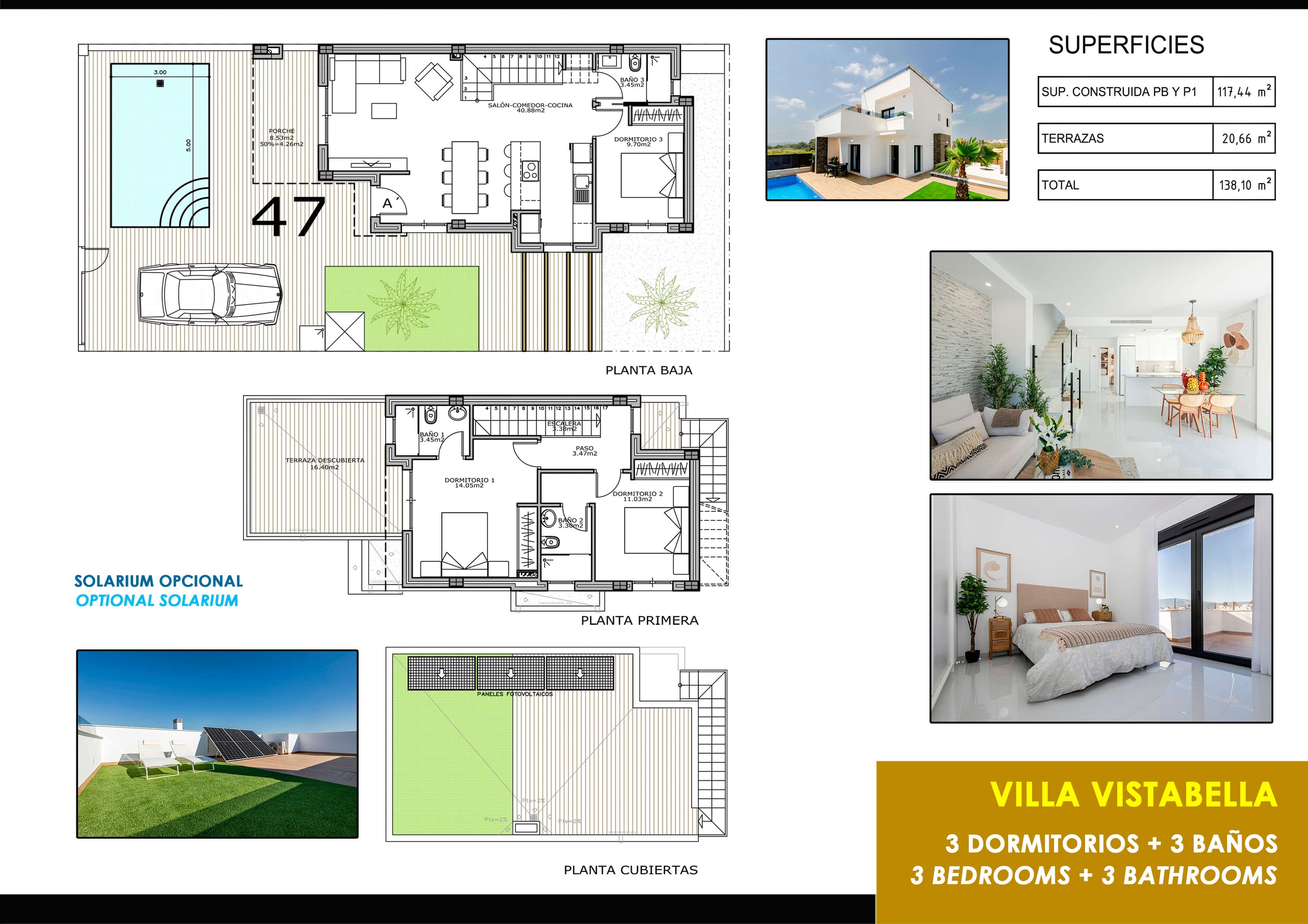 Casas Blancas Villa Floor Plan